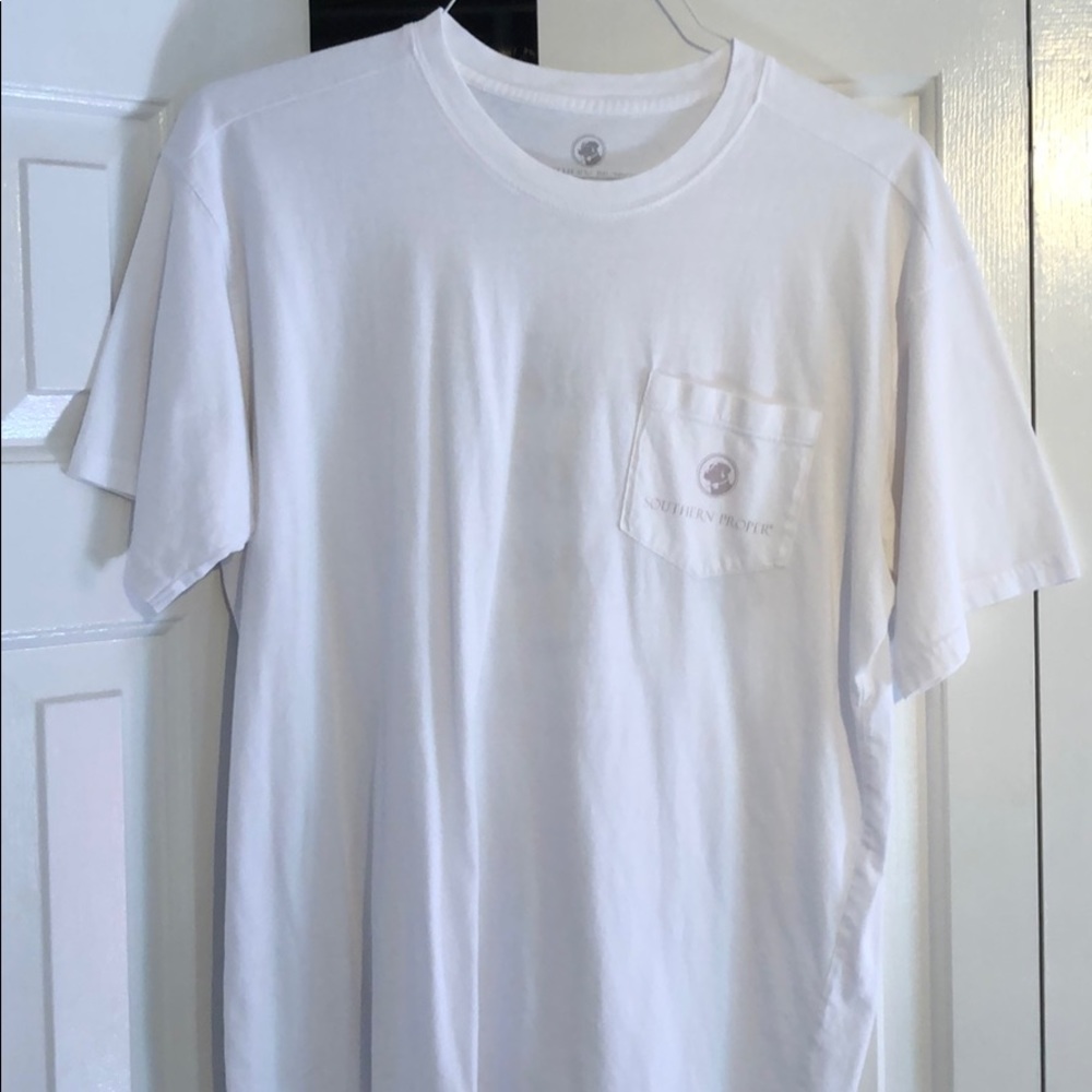 White Southern Proper Tee